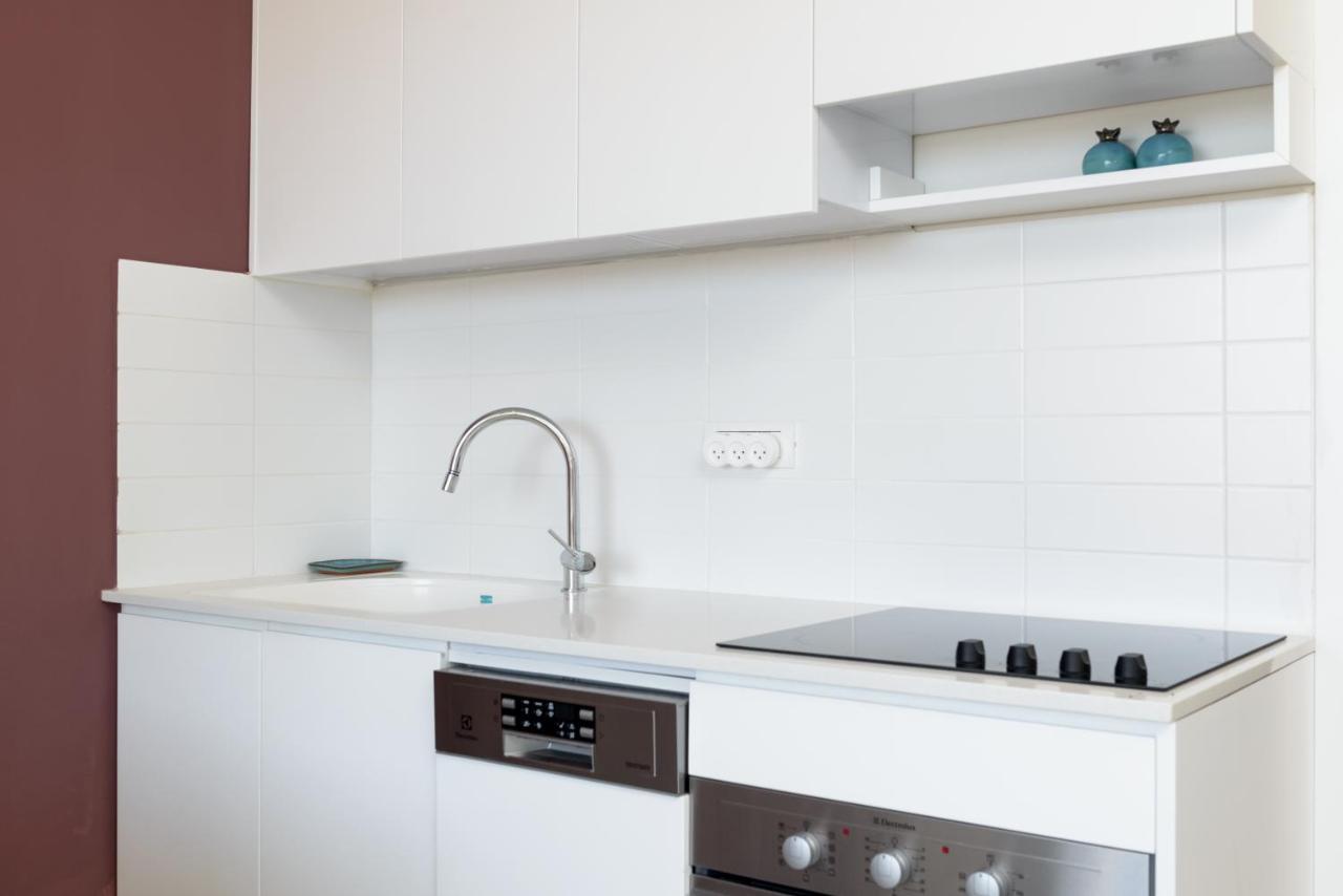 شقة Bright & Modern 2Br With Balcony On Dizzengoff تل أبيب المظهر الخارجي الصورة