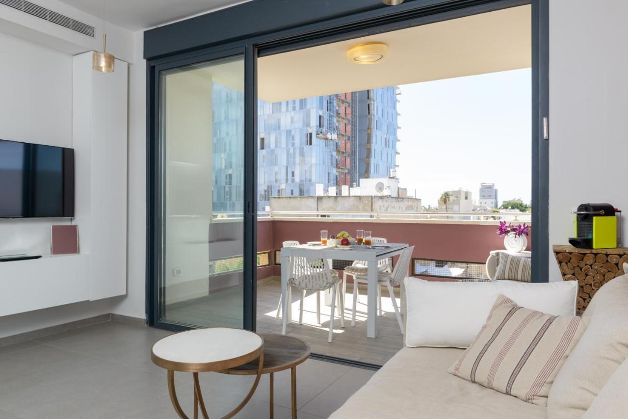شقة Bright & Modern 2Br With Balcony On Dizzengoff تل أبيب المظهر الخارجي الصورة